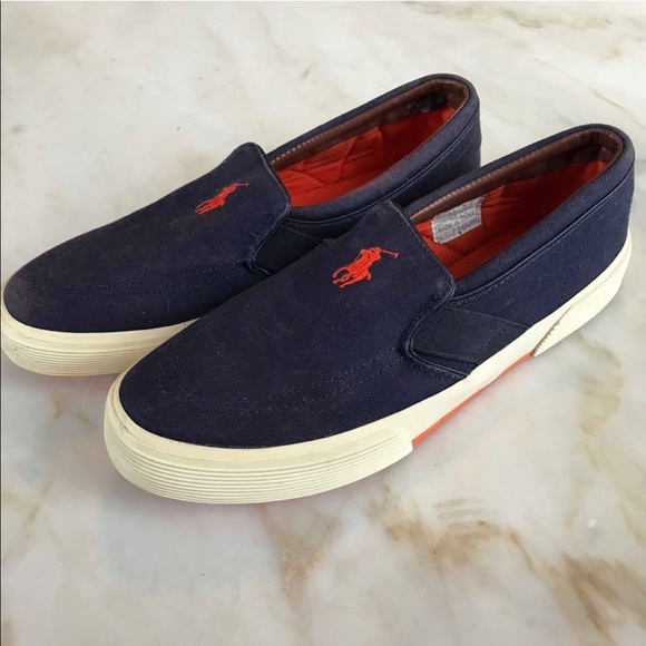 POLO RALPH LAUREN MEN’S Slip-On Shoes - Picture 1 of 5